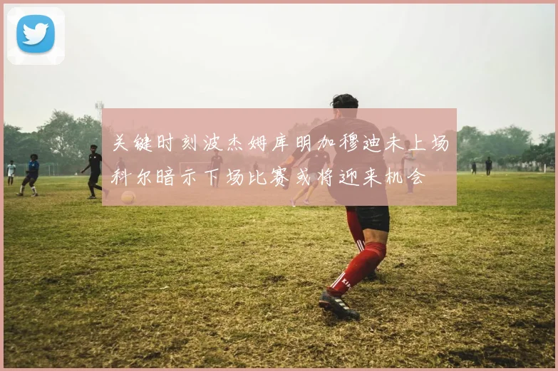 关键时刻波杰姆库明加穆迪未上场科尔暗示下场比赛或将迎来机会